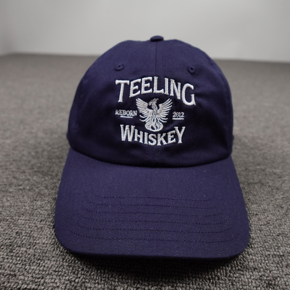 Under Armour Hat Cap Strap Back Mens One Size Blue Baseball Teeling Whiskey ND